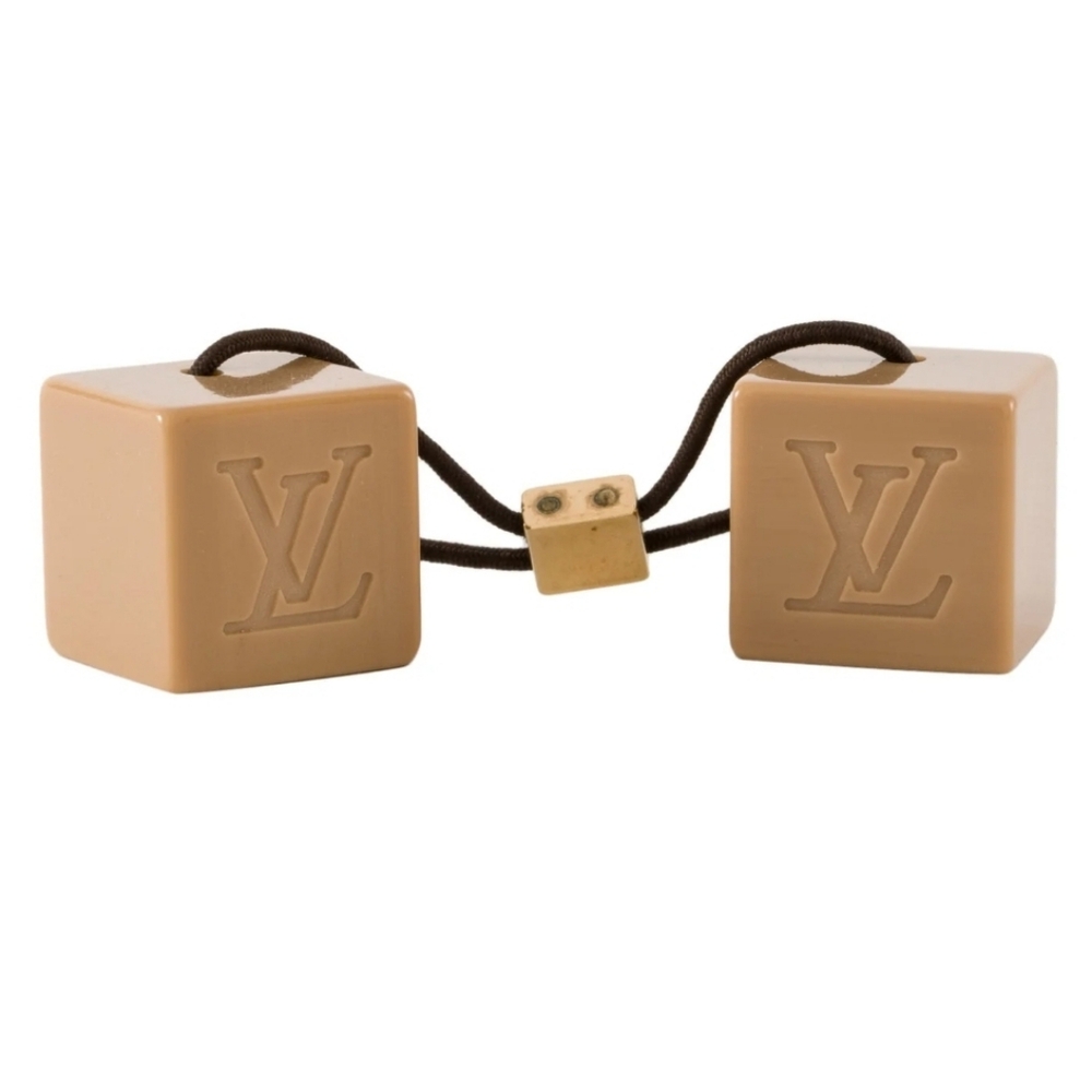 Louis Vuitton Logo Hair Cubes - Picture 2 of 7